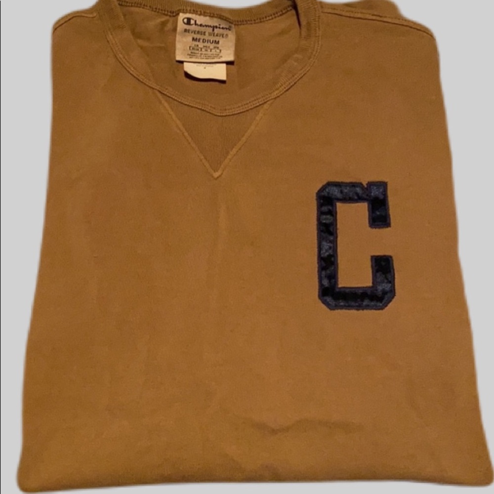 Champion Reverse Weave T-shirt golden brown